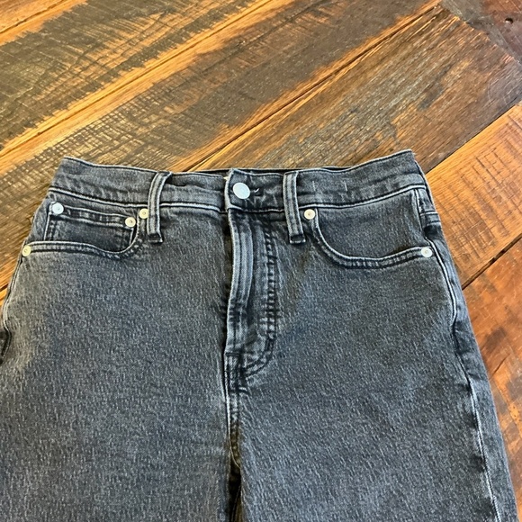 Madewell The Perfect Vintage Jean Gray Wash High Rise Size 25 - Picture 5 of 13